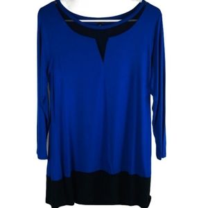 🆕️ Cable & Gauge Sleeve Netting V  Tunic Top